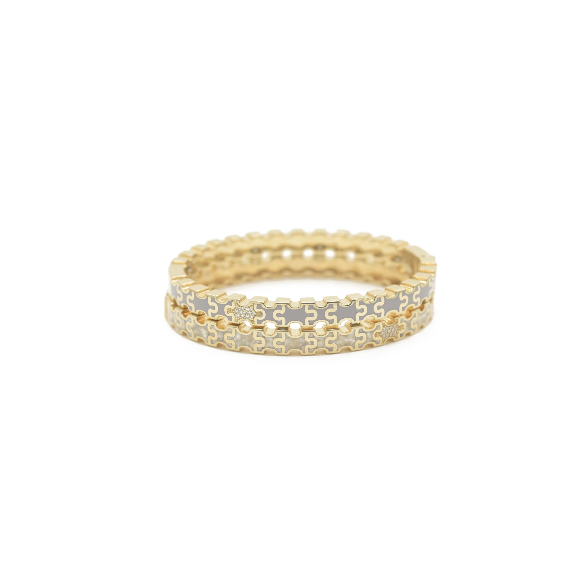 Linked in Love Pearl Bracelet