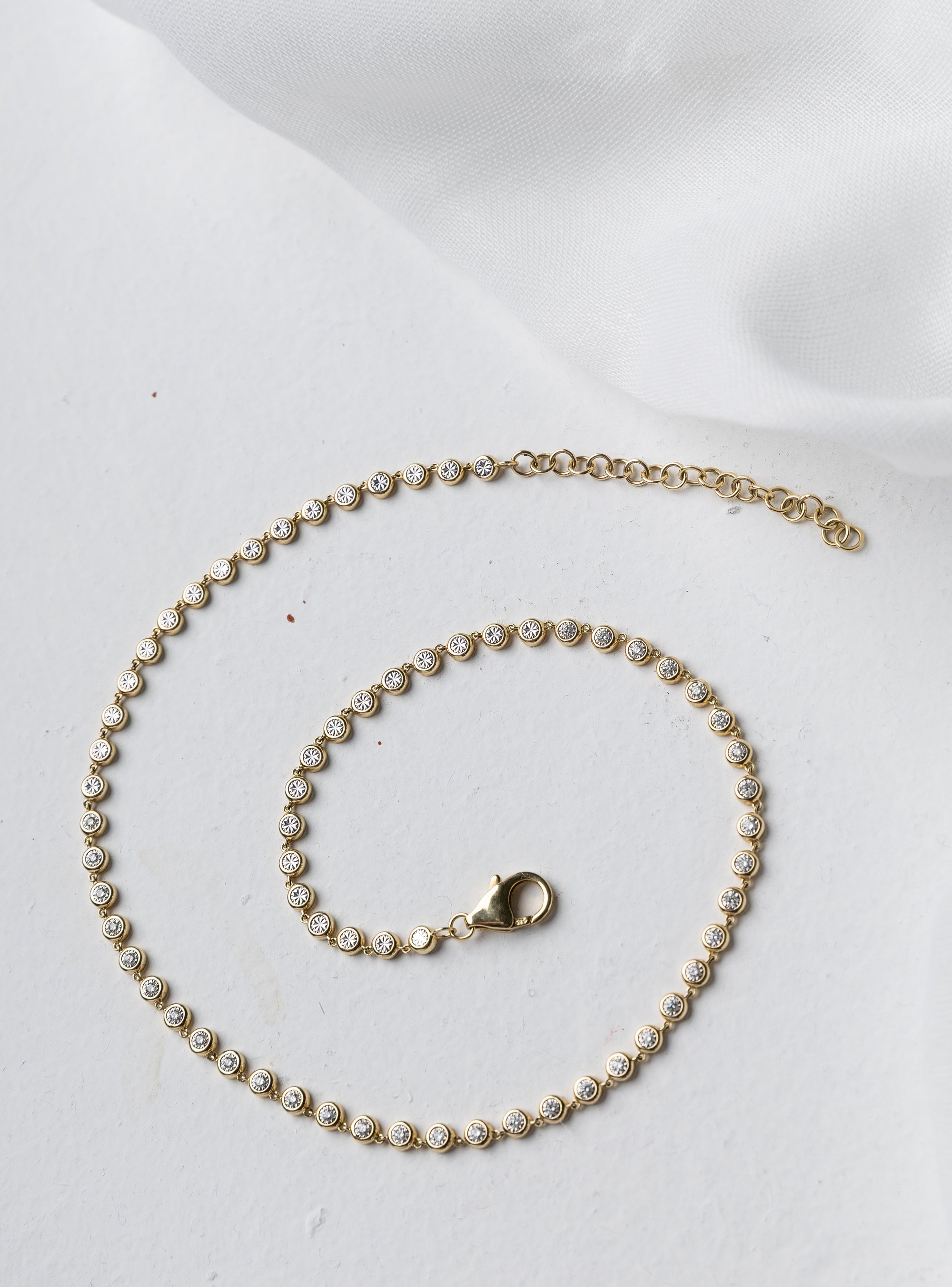 Lilly Tennis Necklace