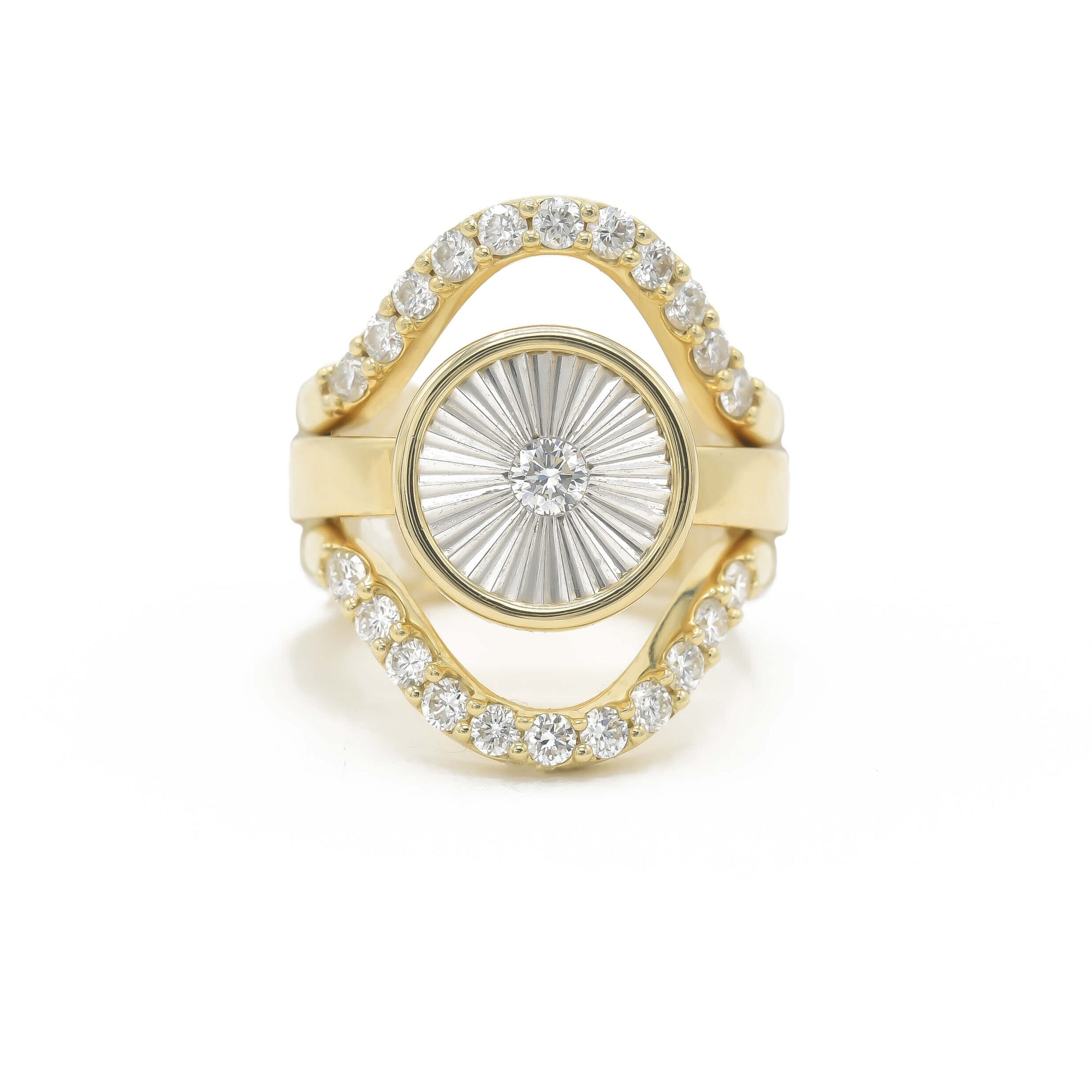 Dancing Diamond Ring Rings BONDEYE JEWELRY ®
