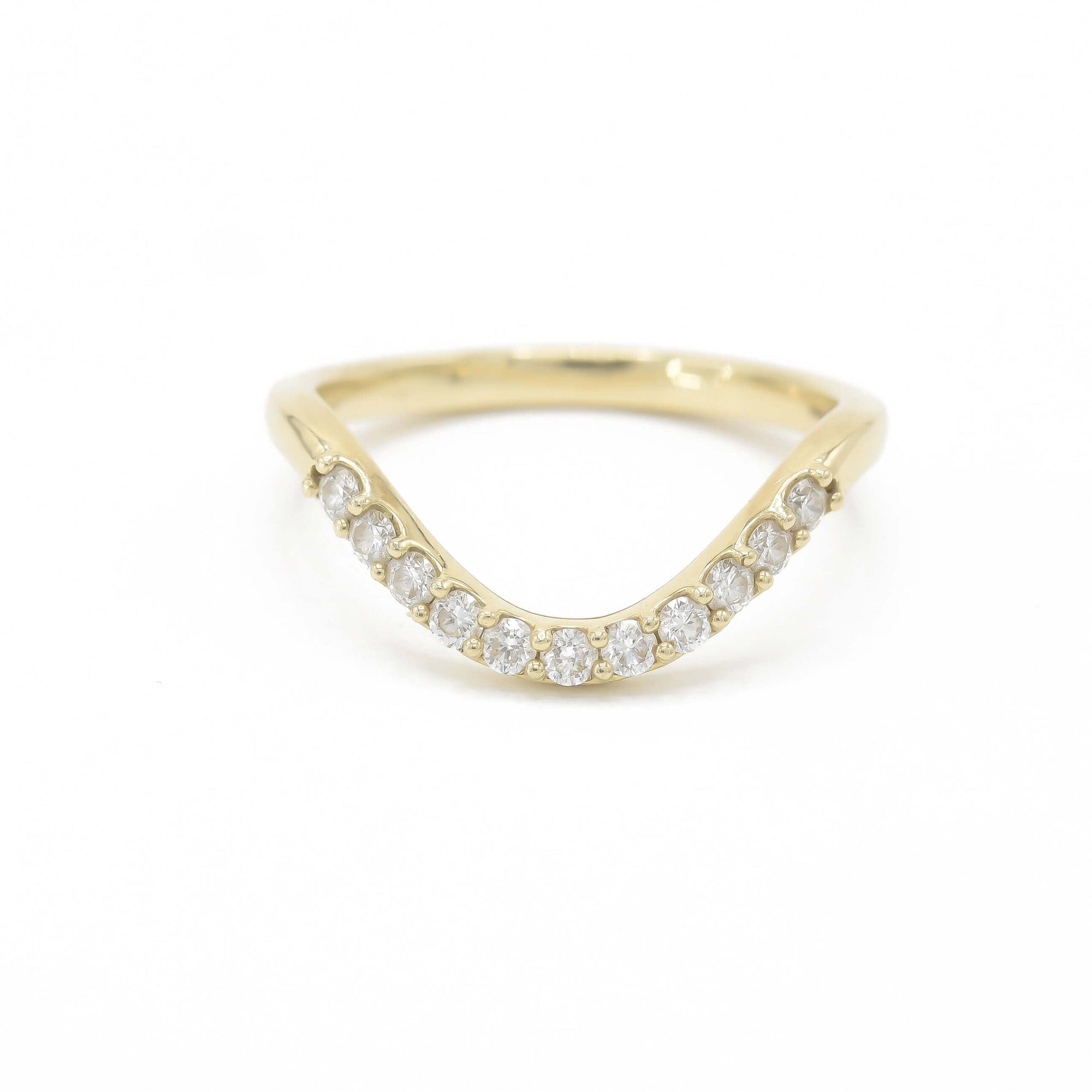 Dancing Diamond Ring Rings BONDEYE JEWELRY ® Yellow Gold 2 (special order - 3 week lead time)