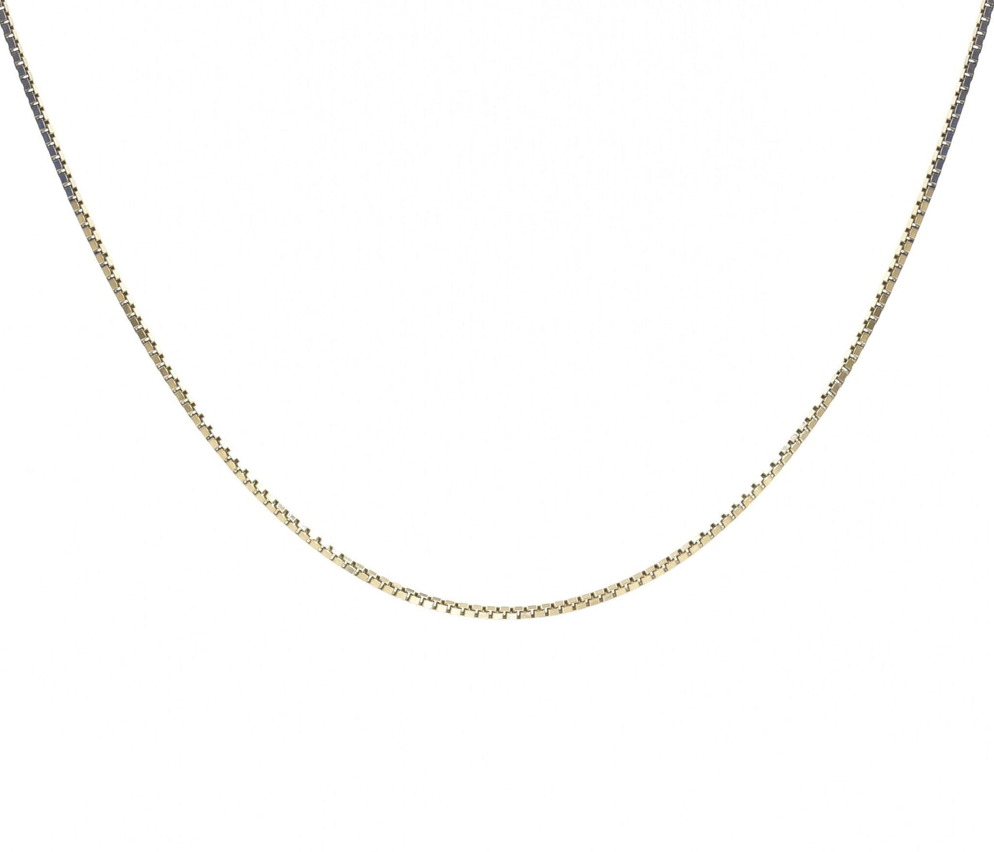 OG Bondeye Golden Box Chain Necklaces BONDEYE JEWELRY ® 16"