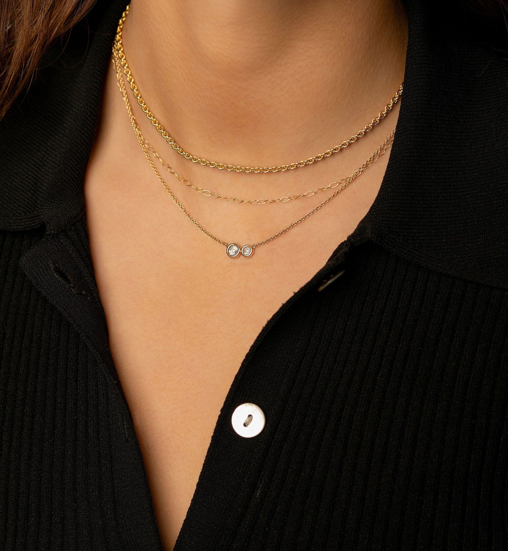 Peas In A Pod Necklace Necklaces BONDEYE JEWELRY ®