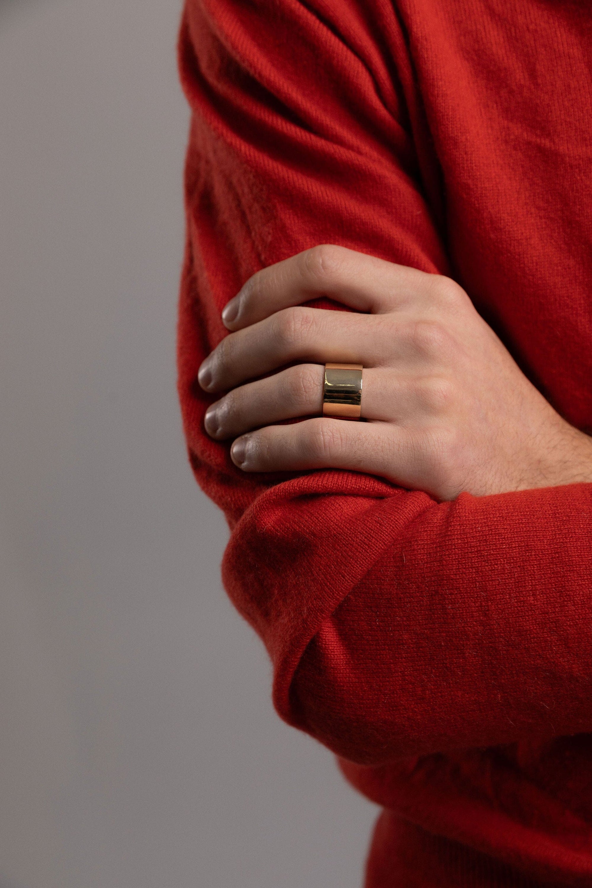 Sleek Solid Gold Milani Band Rings BONDEYE JEWELRY ®