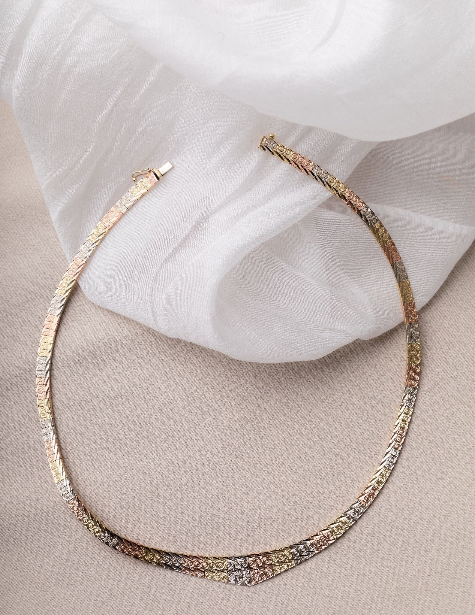 Triple Threat Gold Collar BONDEYE JEWELRY ®