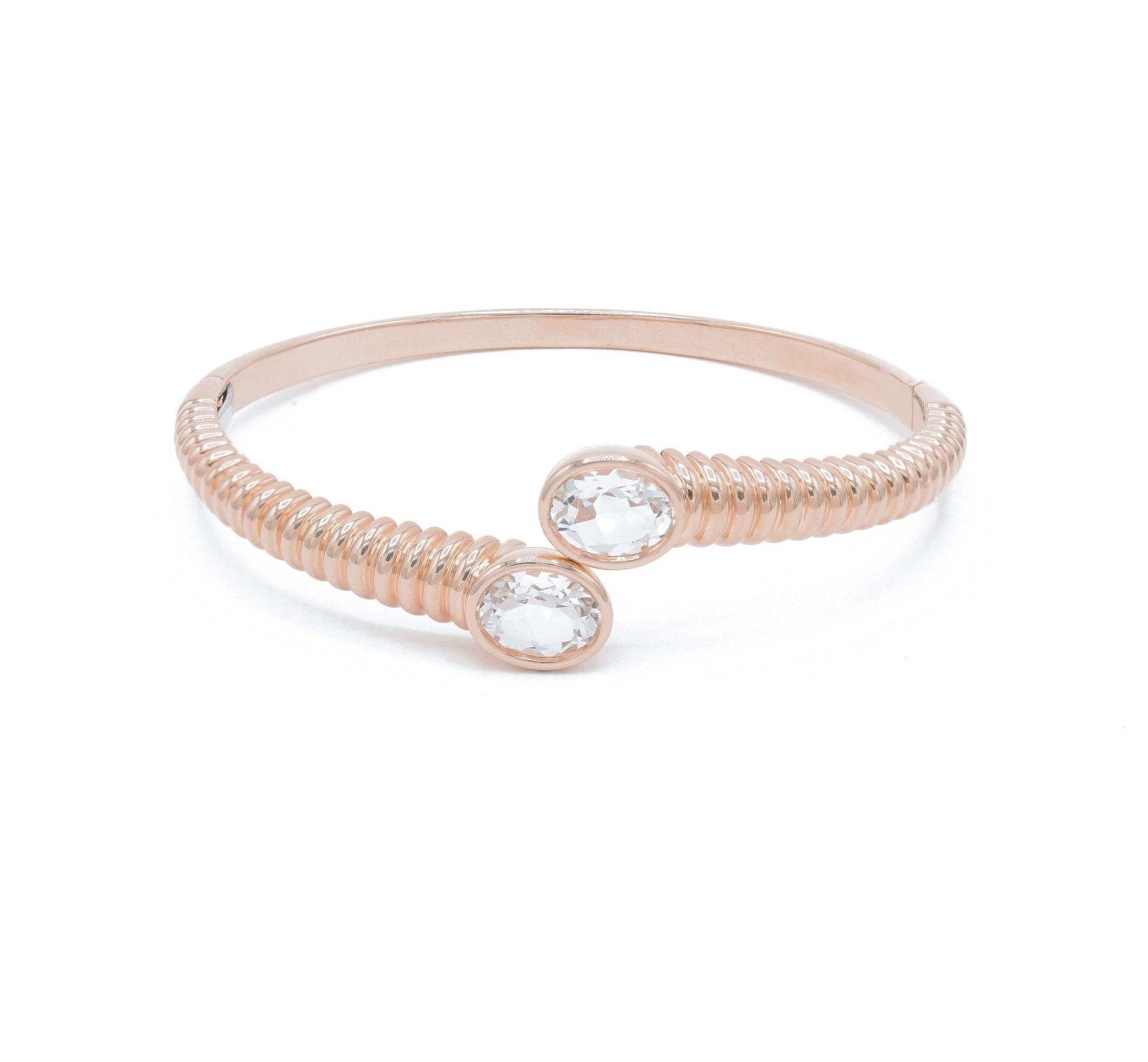Twisted Sisters Arm Cuff Bracelets BONDEYE JEWELRY ® Rose Gold