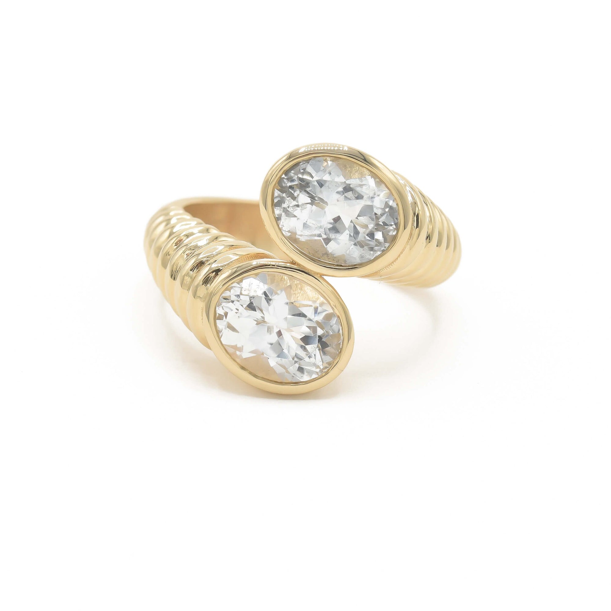 Twisted Sisters Ring BONDEYE JEWELRY ® Yellow Gold 2 (special order - 3 week lead time)