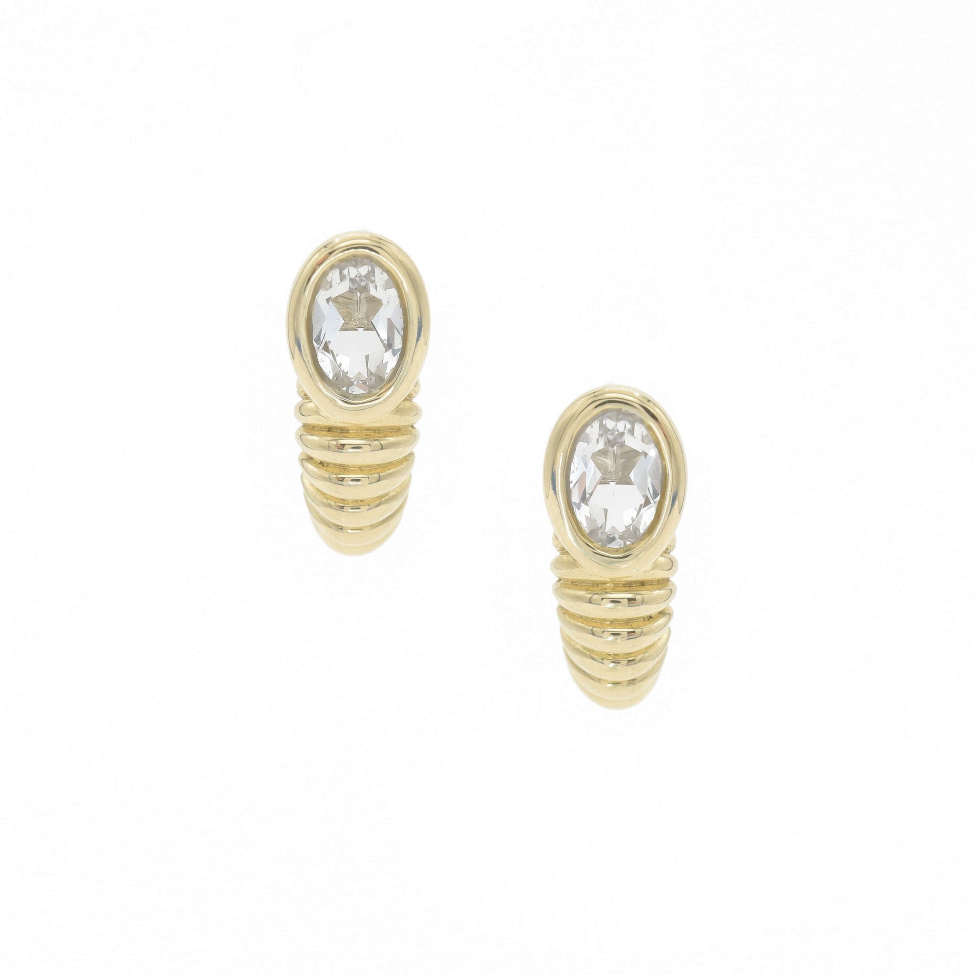 Twisted Sisters Studs Earrings BONDEYE JEWELRY ® Yellow Gold