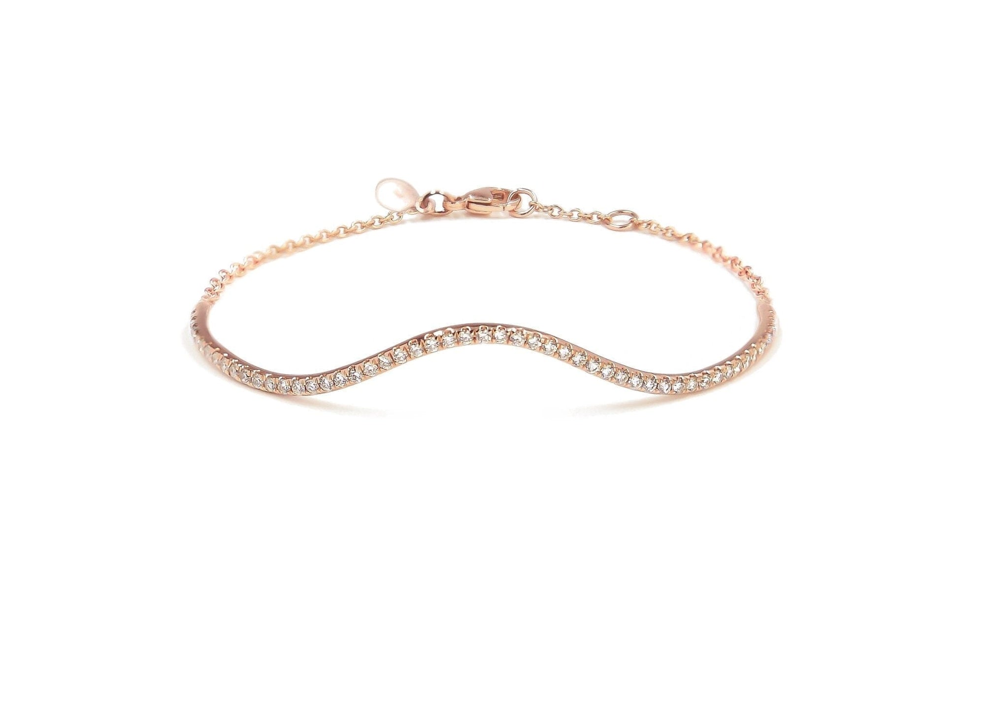 Wave Bracelet Bracelets BONDEYE JEWELRY ® Rose Gold