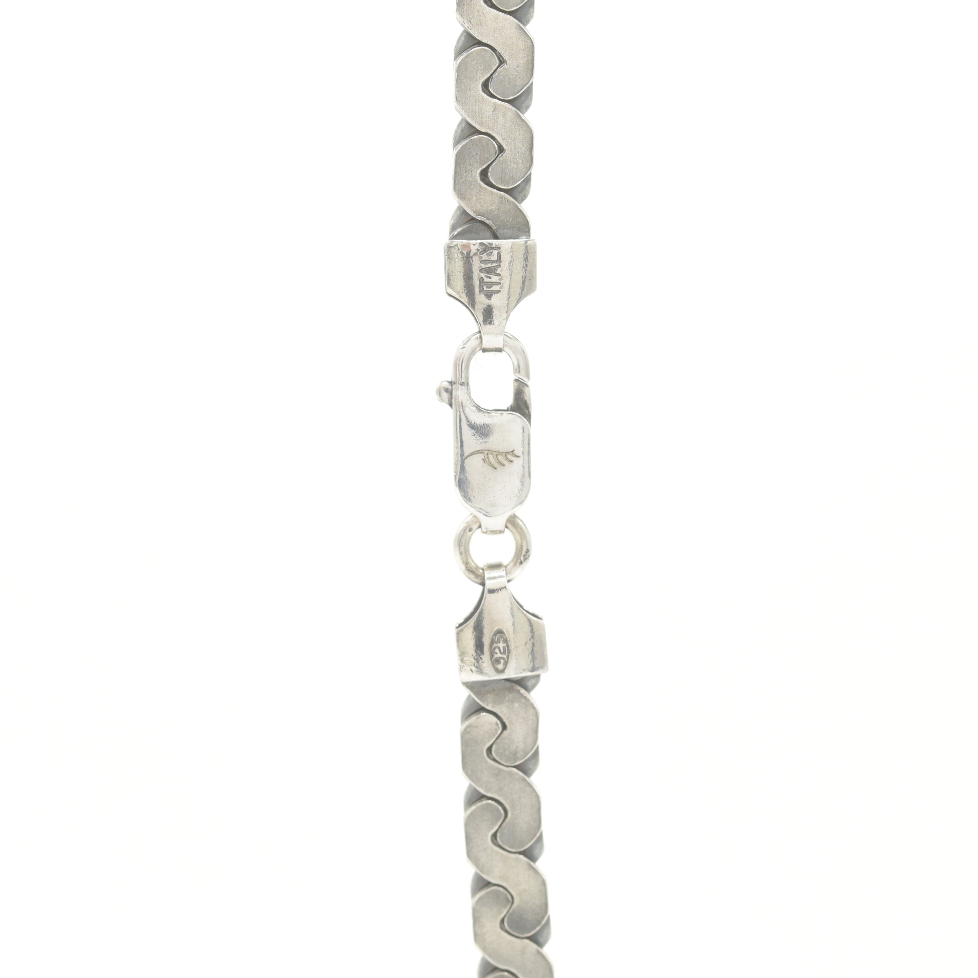 Serpentine Silver Chain - BONDEYE JEWELRY ®