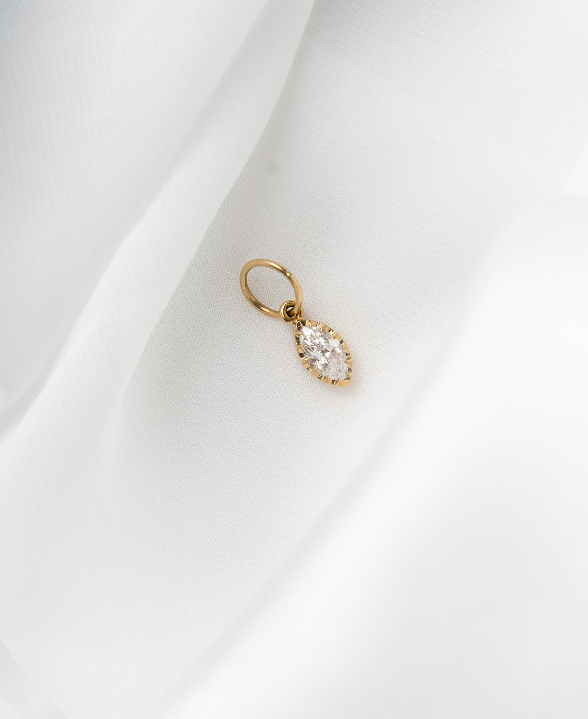 Amour Marquise Diamond Pendant - BONDEYE JEWELRY ®