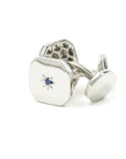 Barri Blue Sapphire Cufflinks Cufflinks - BONDEYE JEWELRY ®