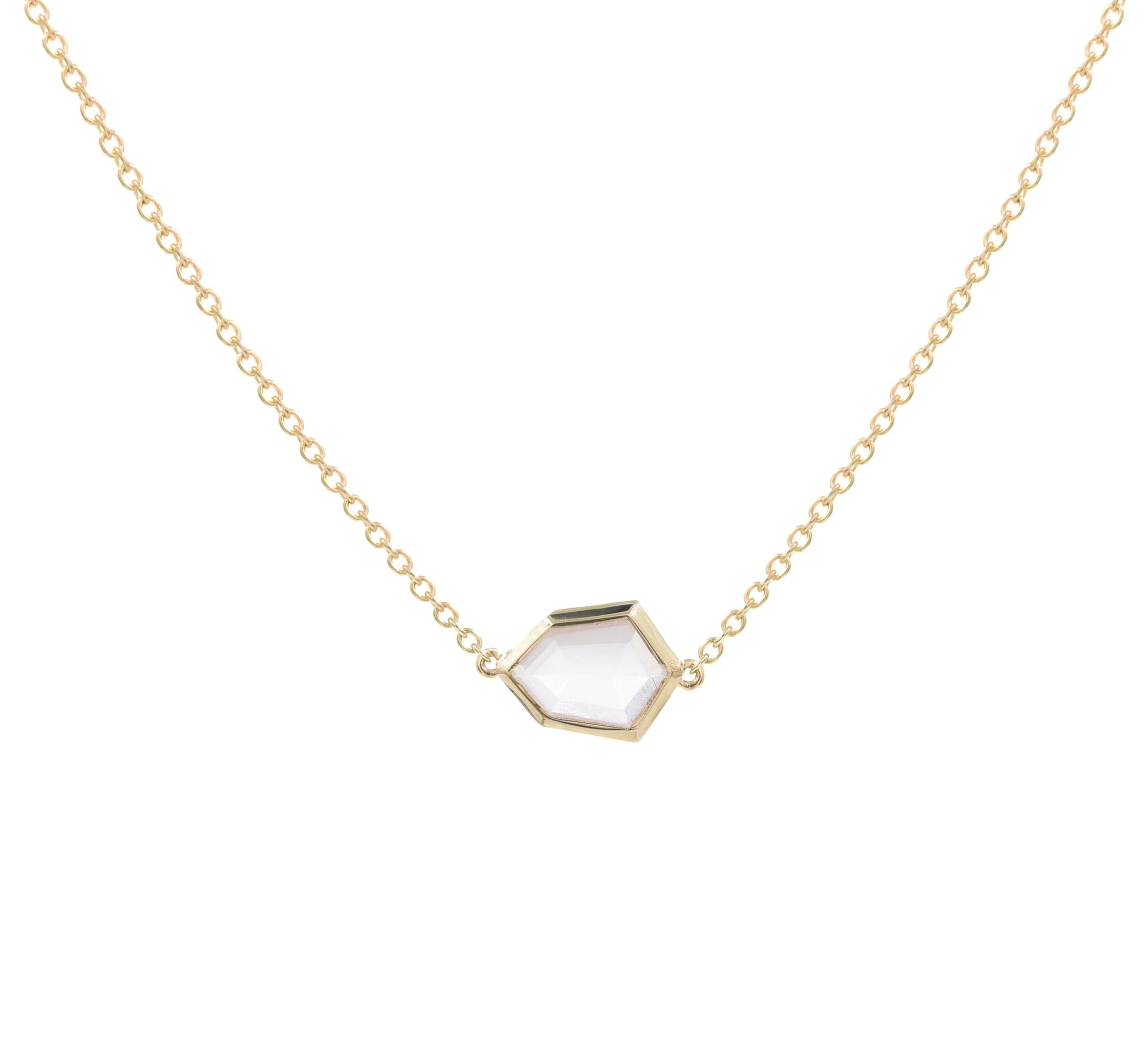 Calming Clear Shield Jollie Necklace Necklaces - BONDEYE JEWELRY ®