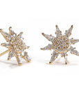 Calypso Earrings White Diamonds Earrings - BONDEYE JEWELRY ®