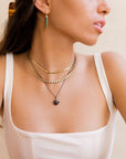 Calypso Necklace Black Diamonds Necklaces - BONDEYE JEWELRY ®
