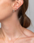 Diamond Lovers Studs Earrings - BONDEYE JEWELRY ®