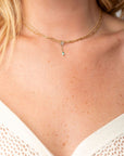 Emerald Sour Apple Necklace Necklaces - BONDEYE JEWELRY ®