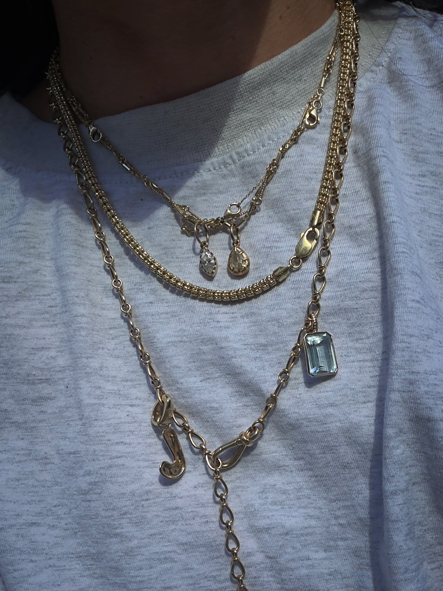 The Dewdrop Diamond Pendant - BONDEYE JEWELRY ®