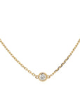 Floating Diamond Necklace Necklaces - BONDEYE JEWELRY ®