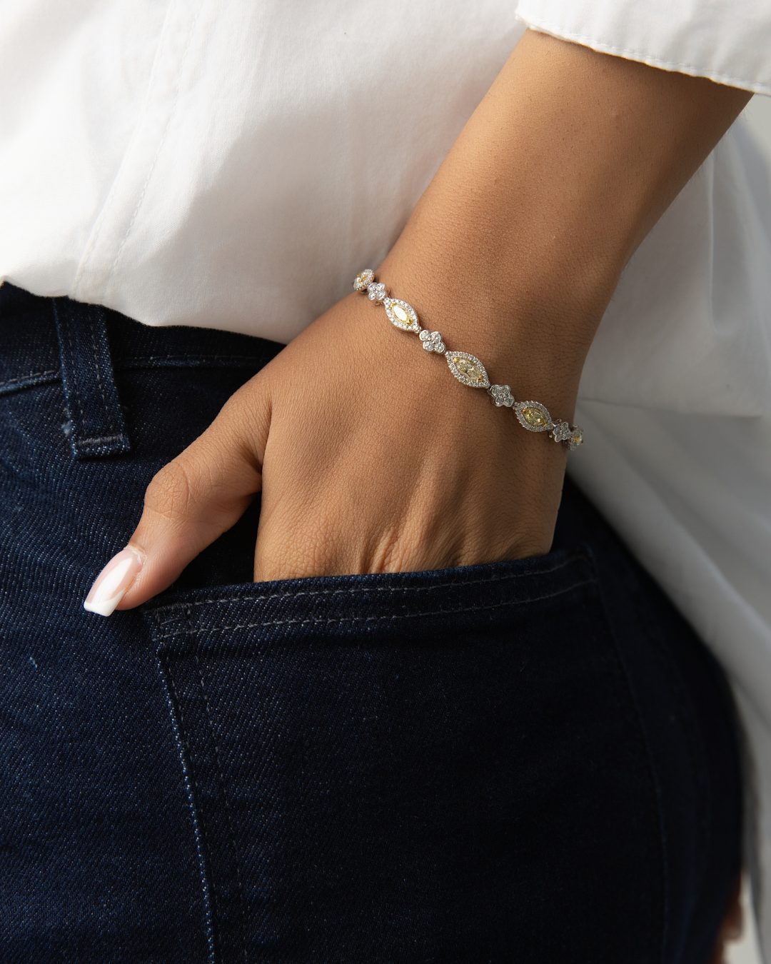 Grace Tennis Bracelet - BONDEYE JEWELRY ®