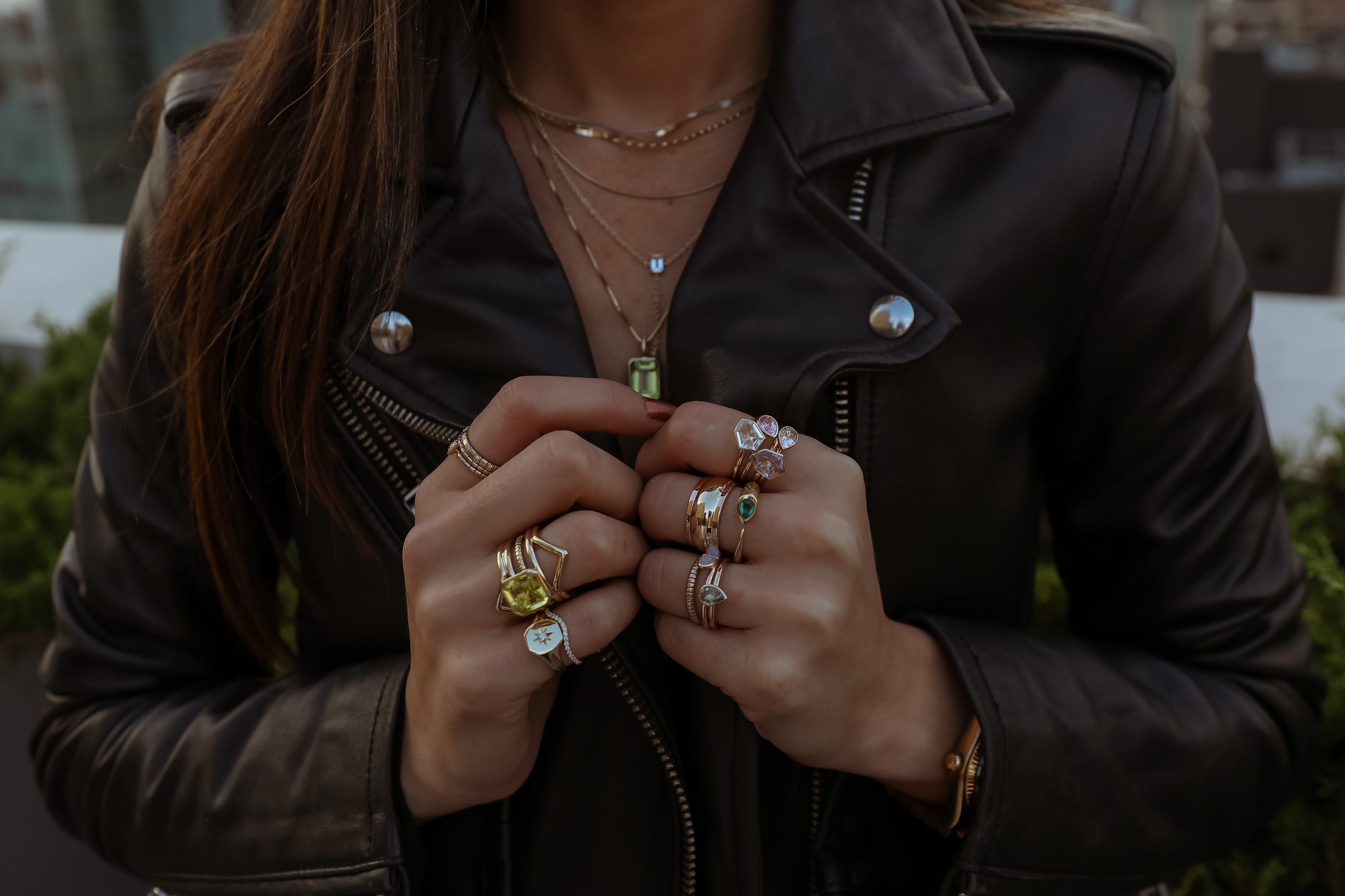 14k gold Rings and Bracelets from Bondeye Jewelry 