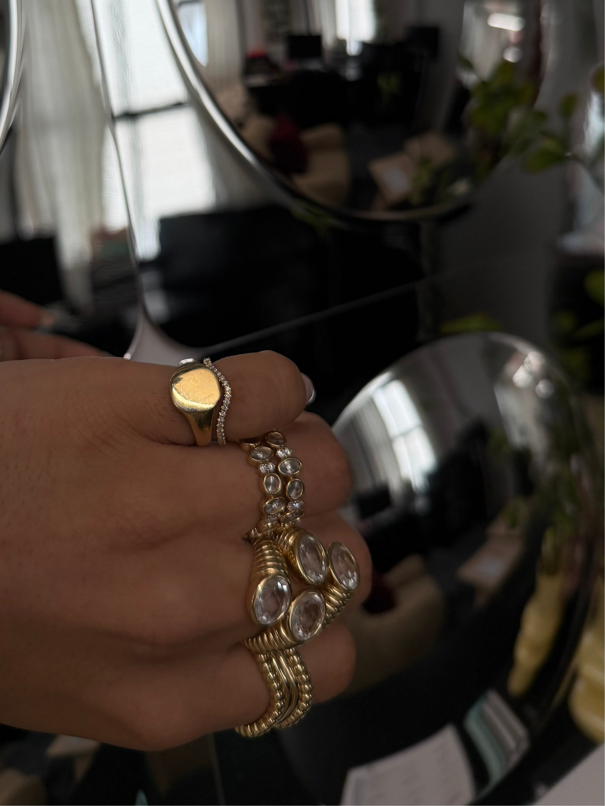 Custom Initial Signet - BONDEYE JEWELRY ®