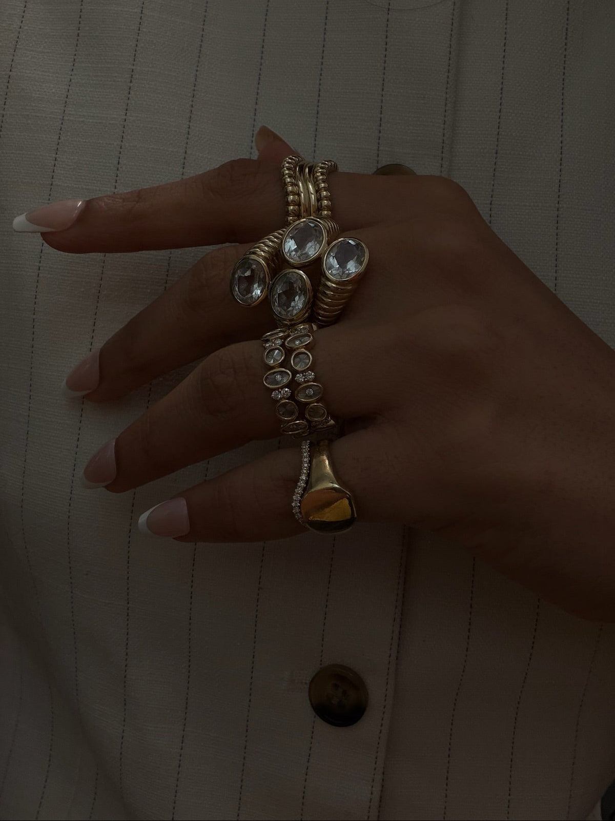 Custom Initial Signet - BONDEYE JEWELRY ®