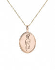 Kimberly Silhouette Double Sided Necklace and Pendant Necklaces, Pendants - BONDEYE JEWELRY ®