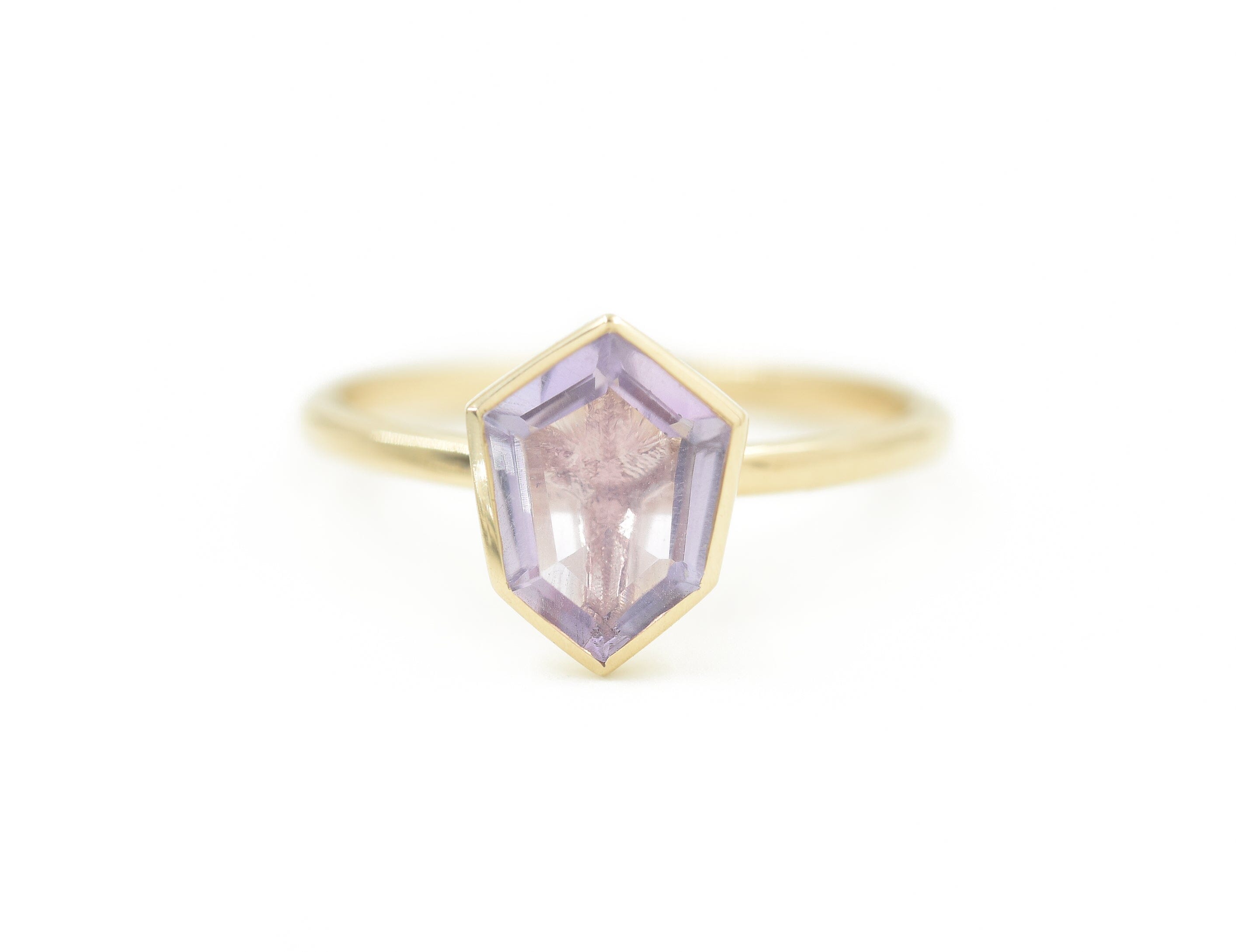 Lavender Shield Jollie Ring Rings - BONDEYE JEWELRY ®