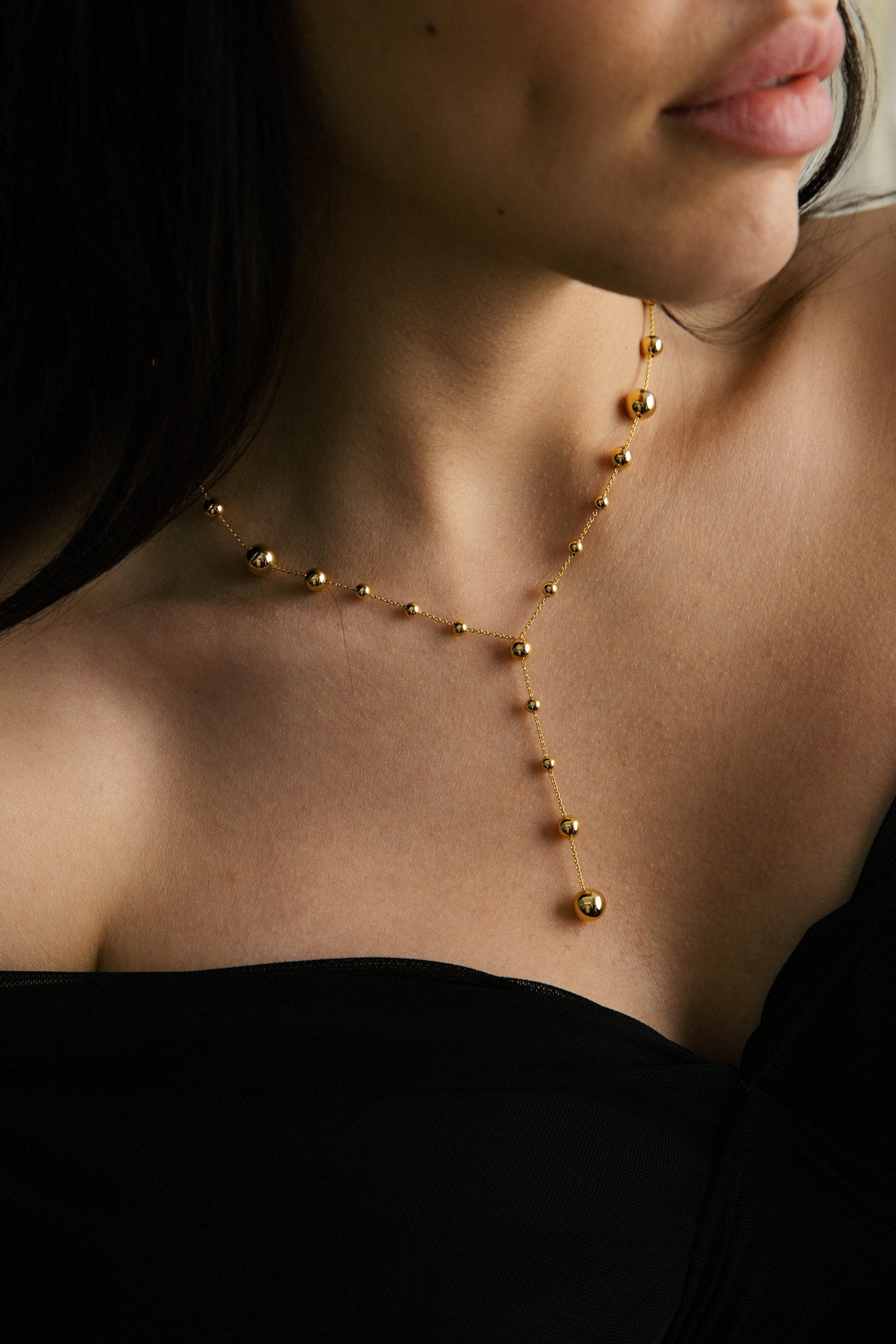 Bead Lariat Necklace - BONDEYE JEWELRY ®