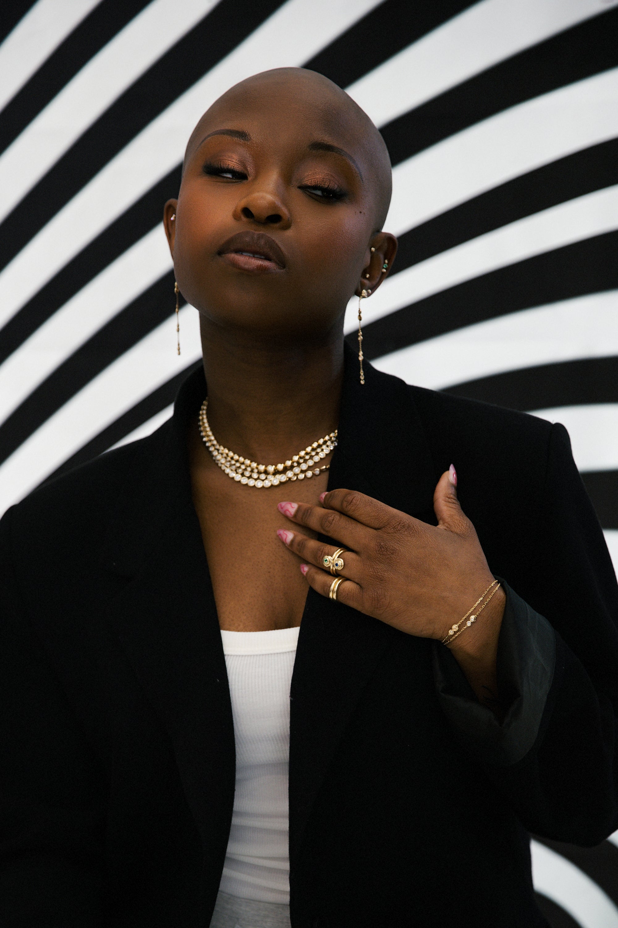 Millie Tennis Necklace
