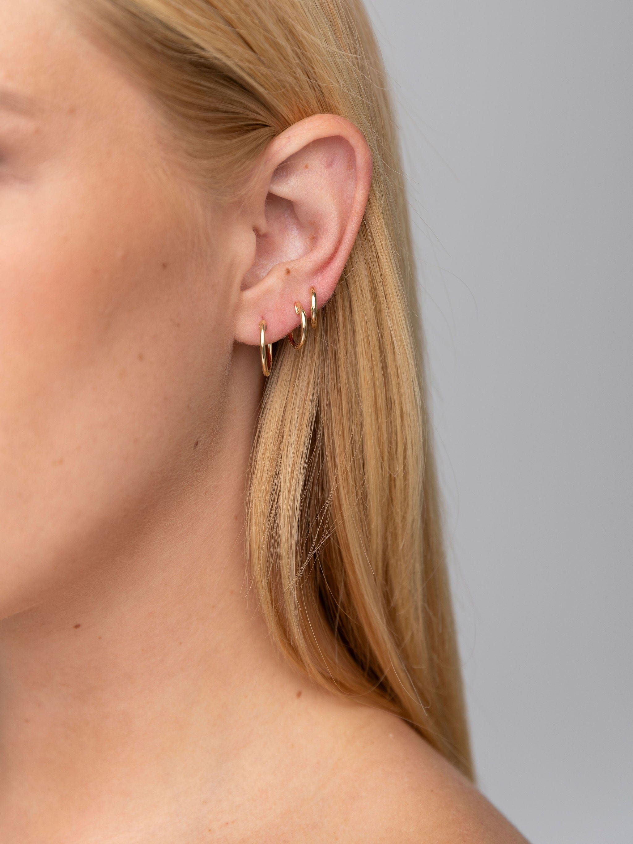 Natalie Hoops (mini) Earrings - BONDEYE JEWELRY ®