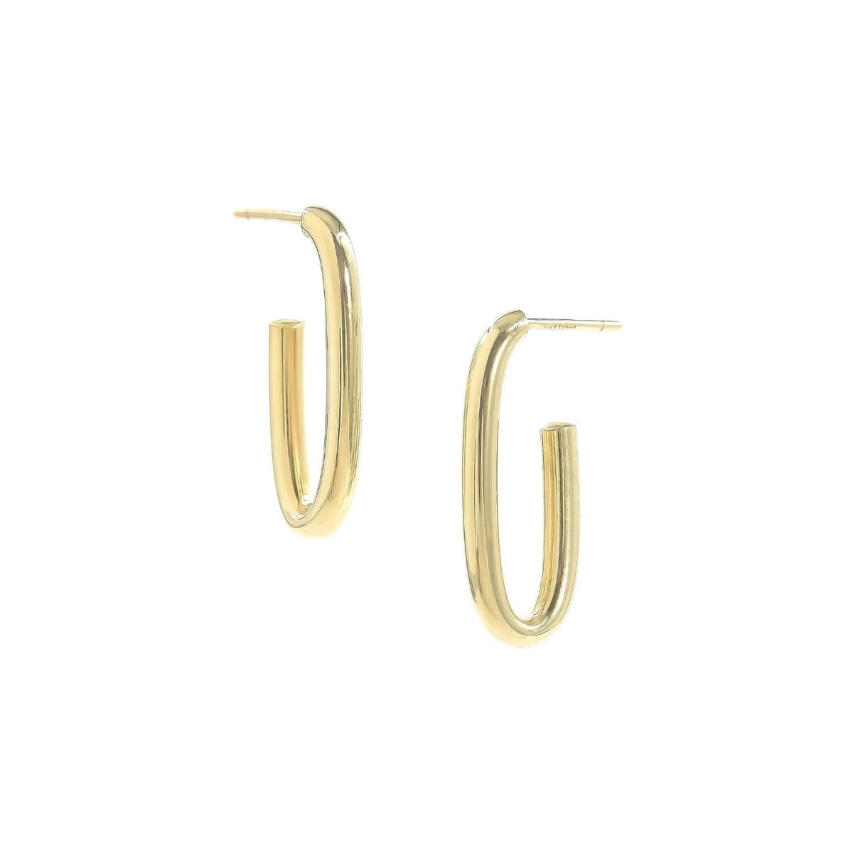Paperclip Hoops - BONDEYE JEWELRY ®