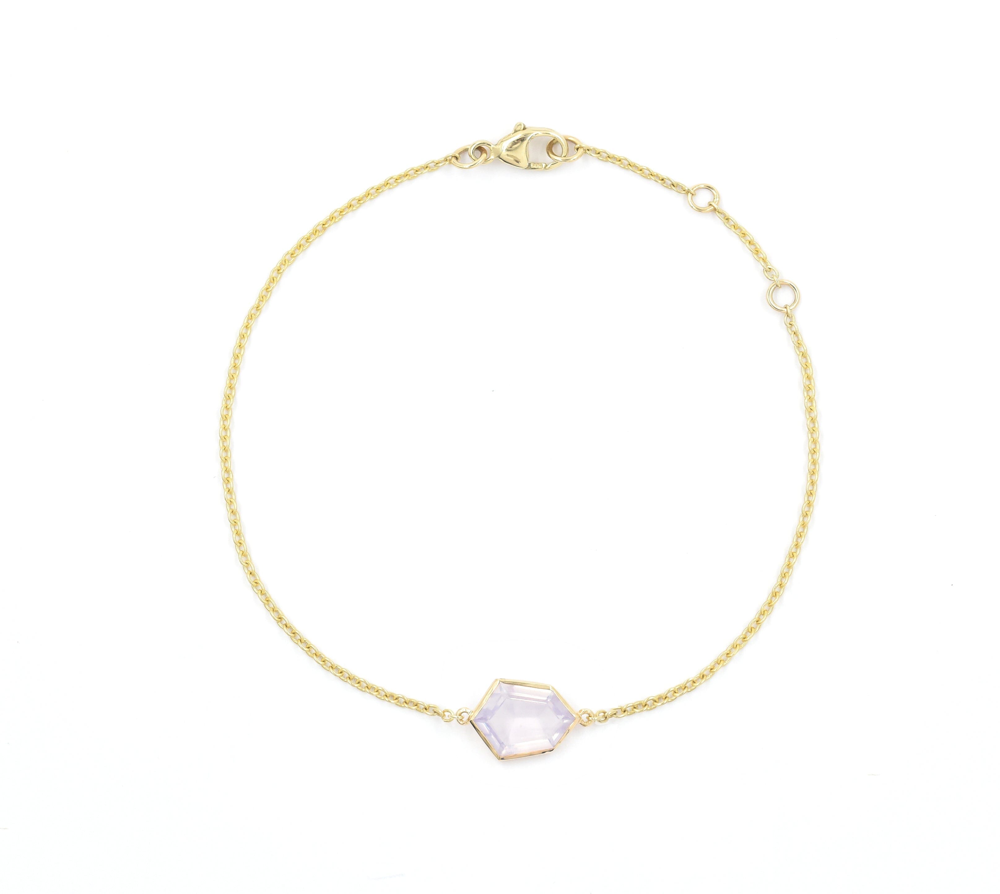 Pink Love Shield Bracelet Bracelets - BONDEYE JEWELRY ®