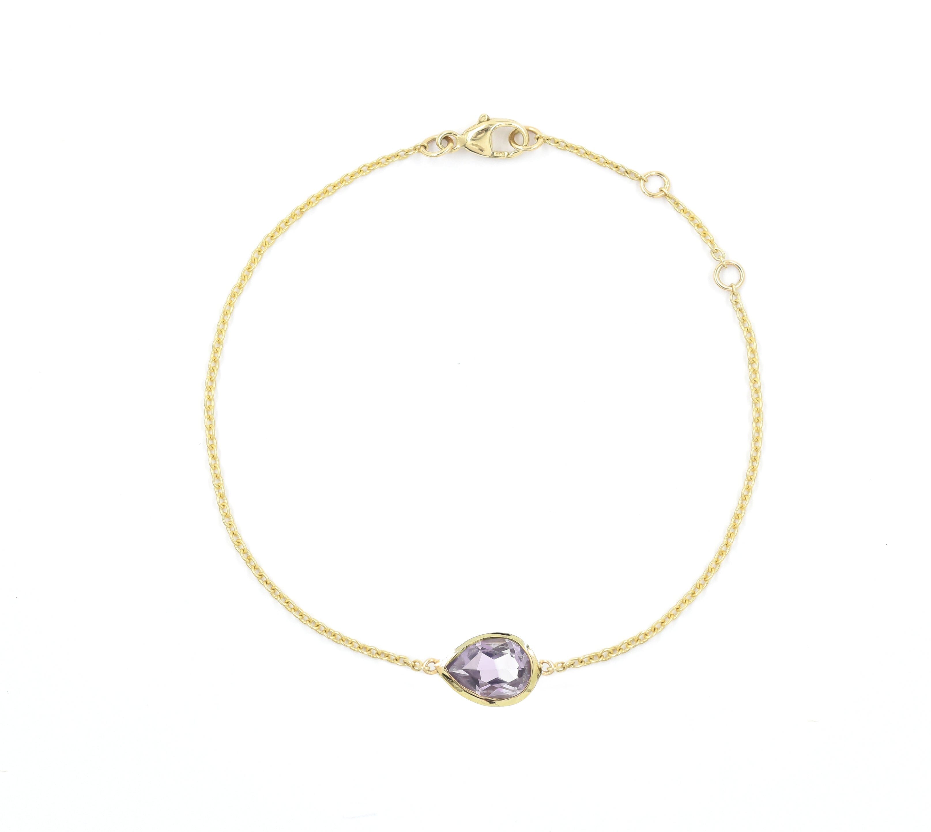 Purple Pear Jollie Bracelet Bracelets - BONDEYE JEWELRY ®