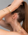 Shield Diamond Starburst Bracelet Bracelets - BONDEYE JEWELRY ®