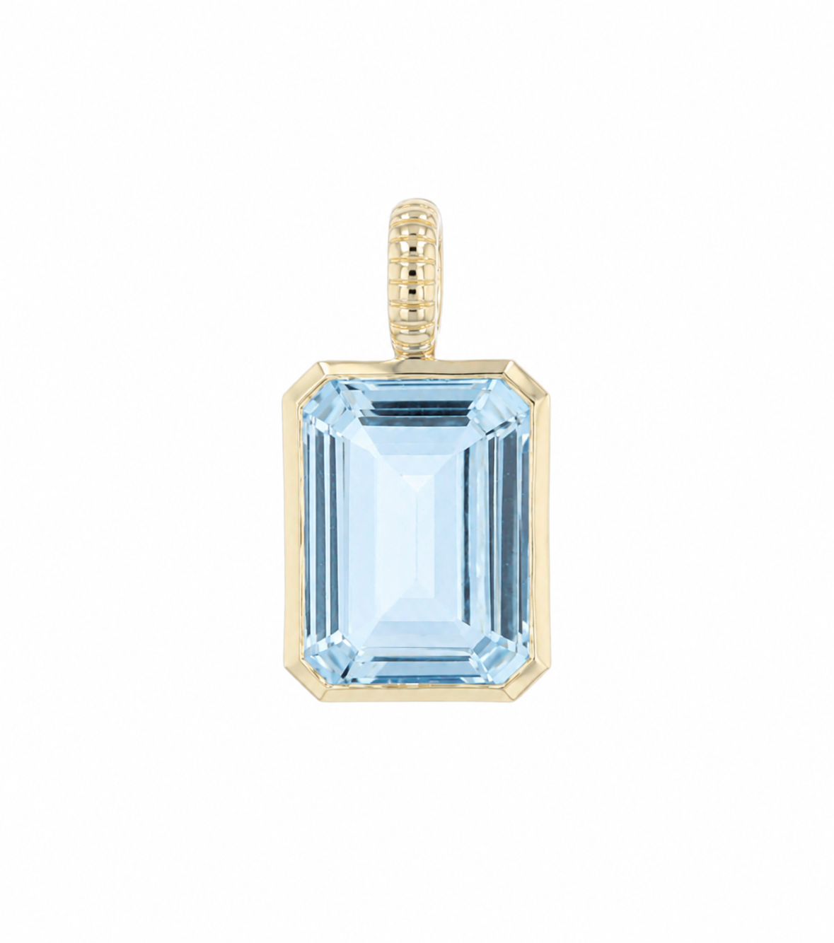 Jollie Emerald Cut Pendant
