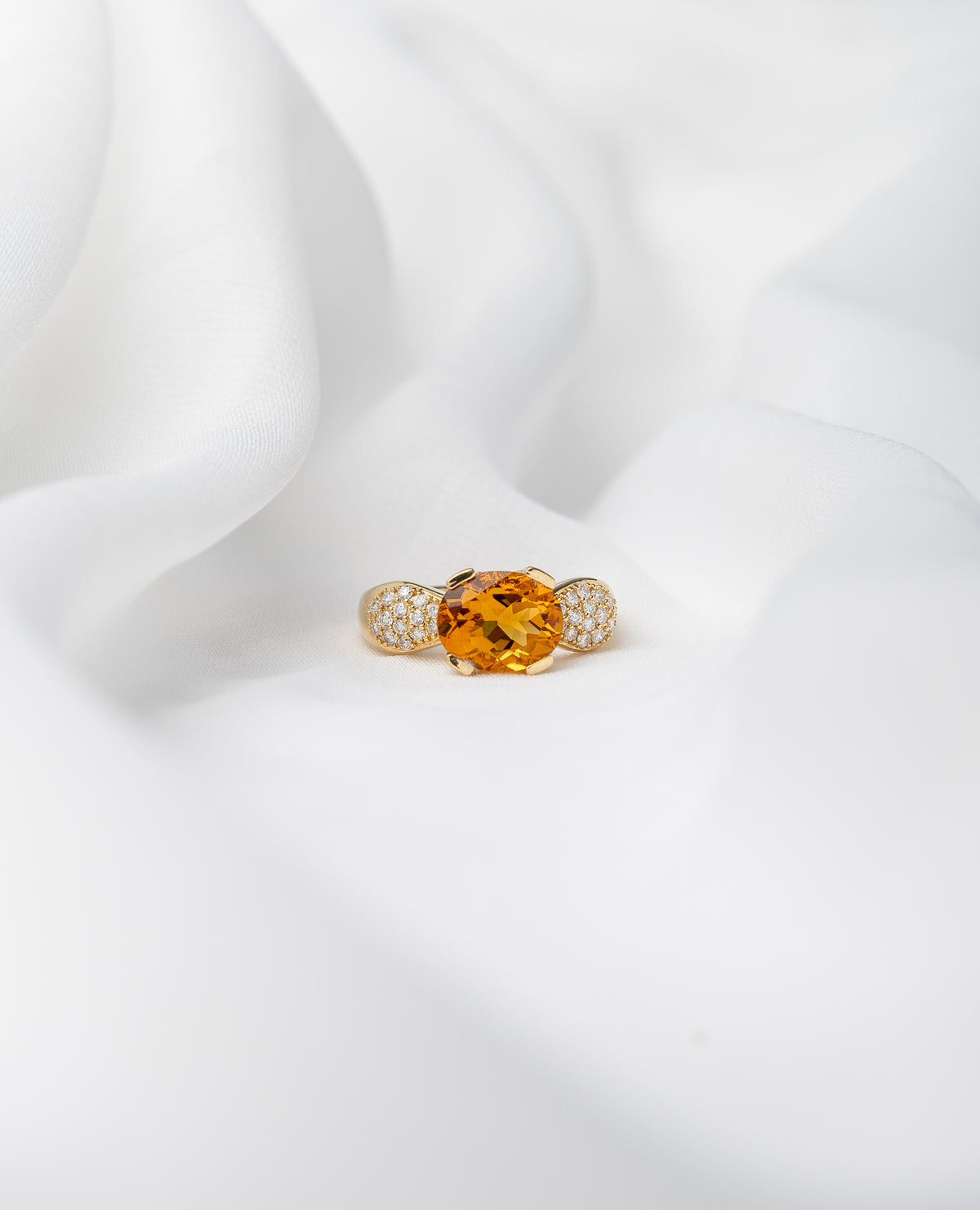 The Citrine Honeycomb Ring - BONDEYE JEWELRY ®