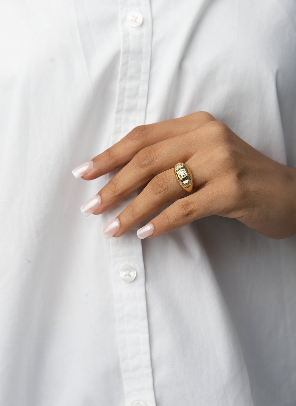 The Legacy Diamond Table Cut Ring - BONDEYE JEWELRY ®