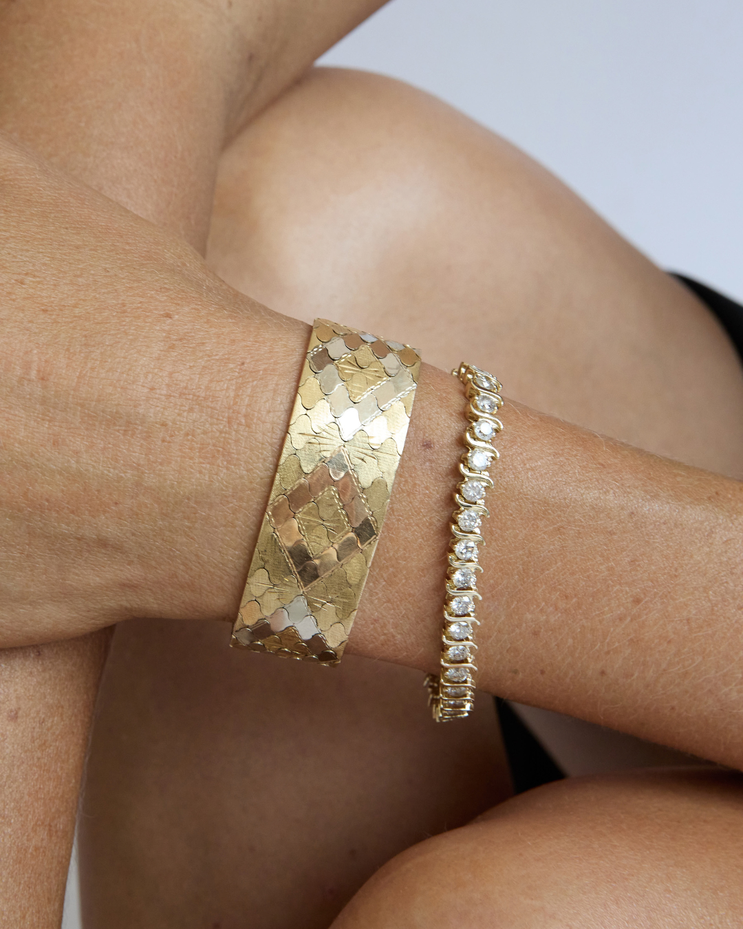 The S-Link Tennis Bracelet - BONDEYE JEWELRY ®