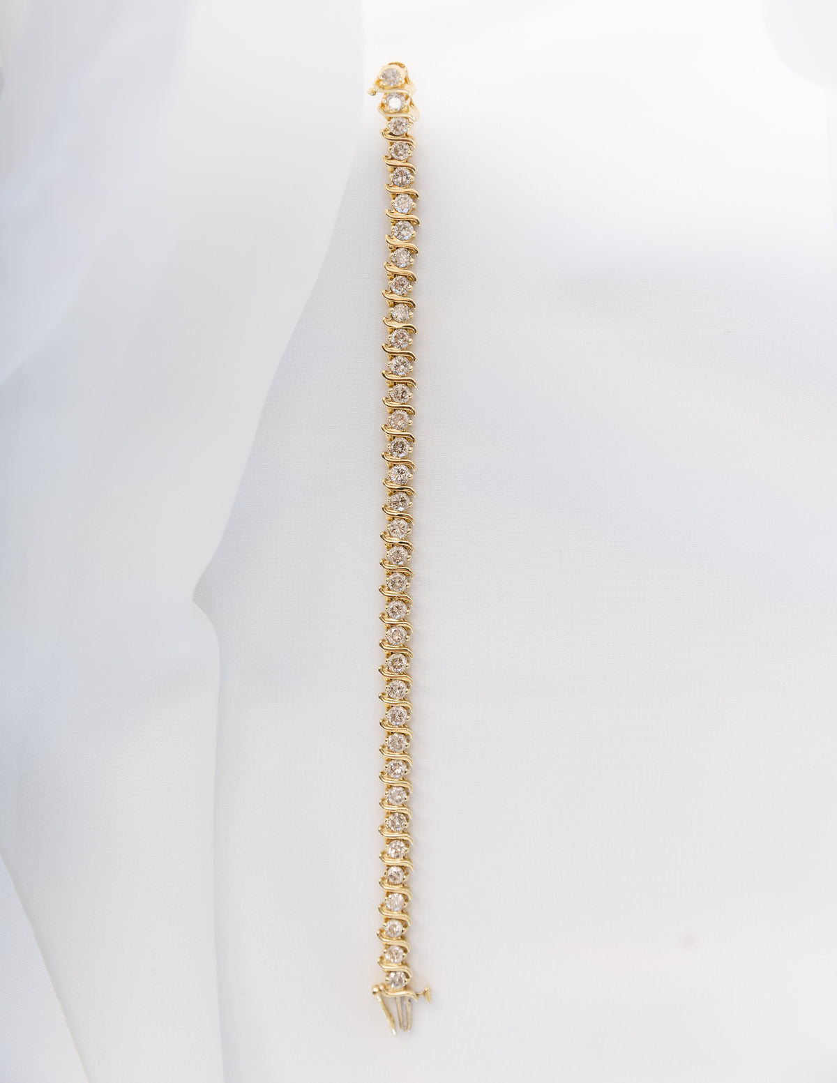 The S-Link Tennis Bracelet - BONDEYE JEWELRY ®