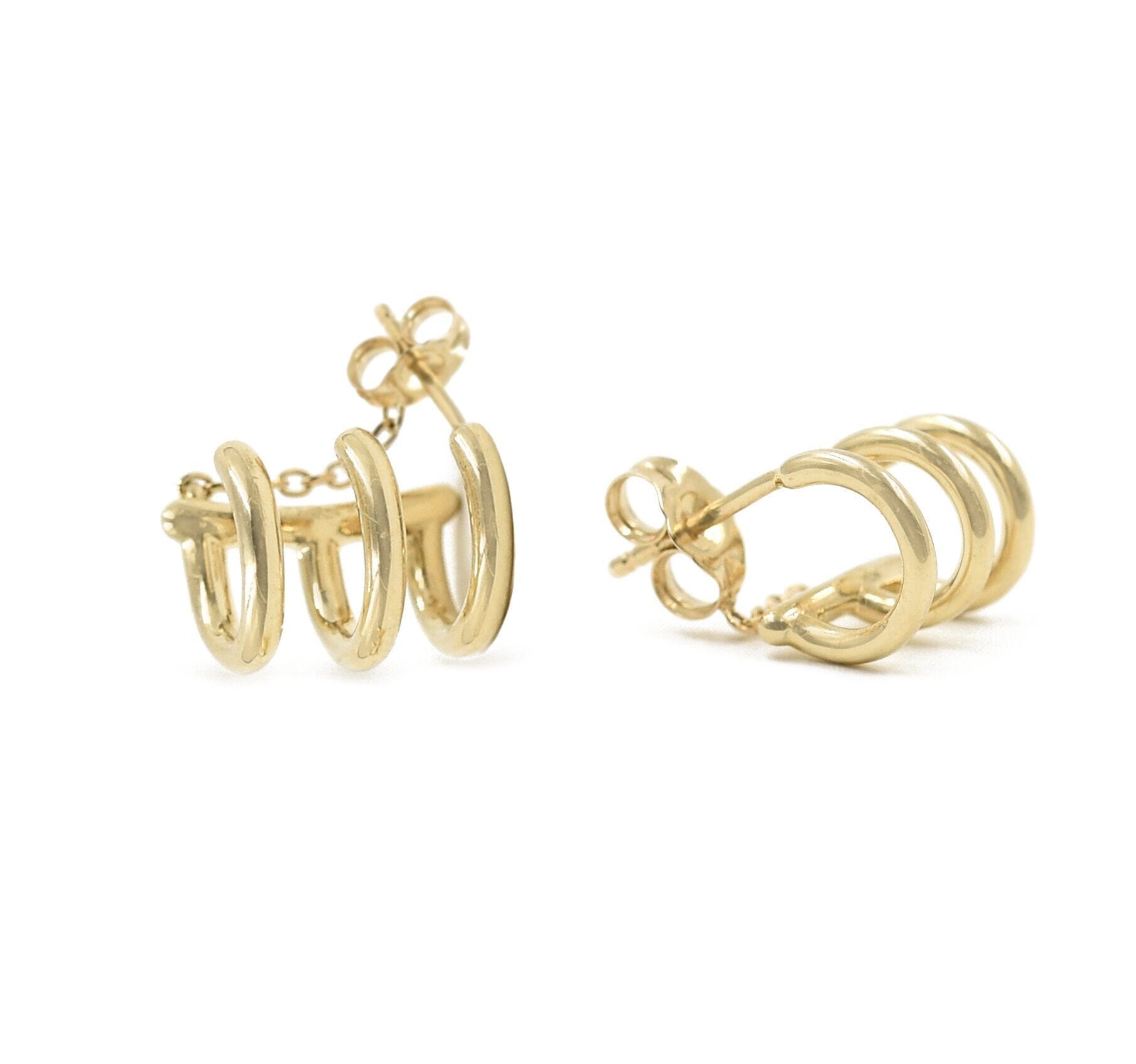 Three Hoop Earring Earrings - BONDEYE JEWELRY ®
