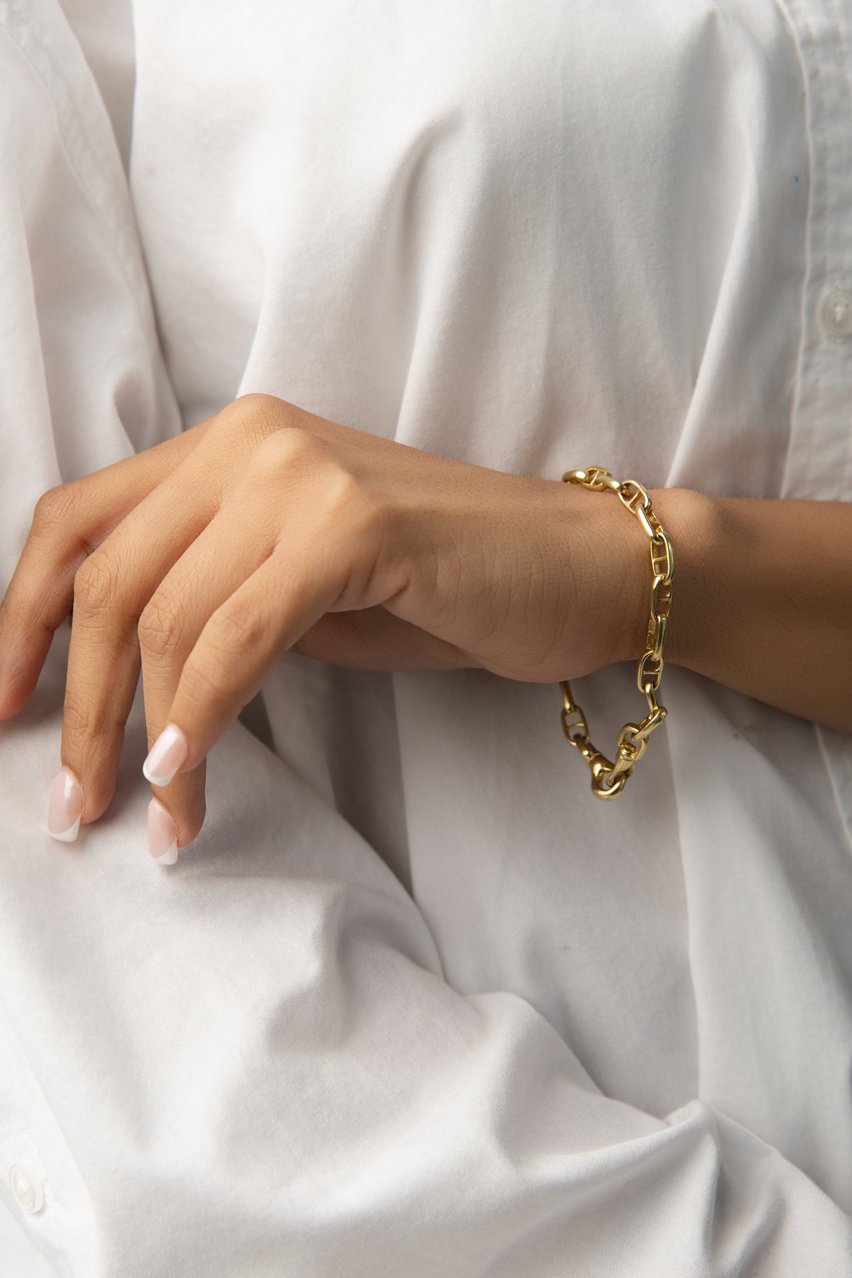 Vintage Mariner Link Chain Bracelet - BONDEYE JEWELRY ®