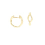 wave hoop earrings 