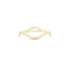 Solid Gold Wave Ring - BONDEYE JEWELRY ®