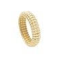 Yellow Gold Puff Ring