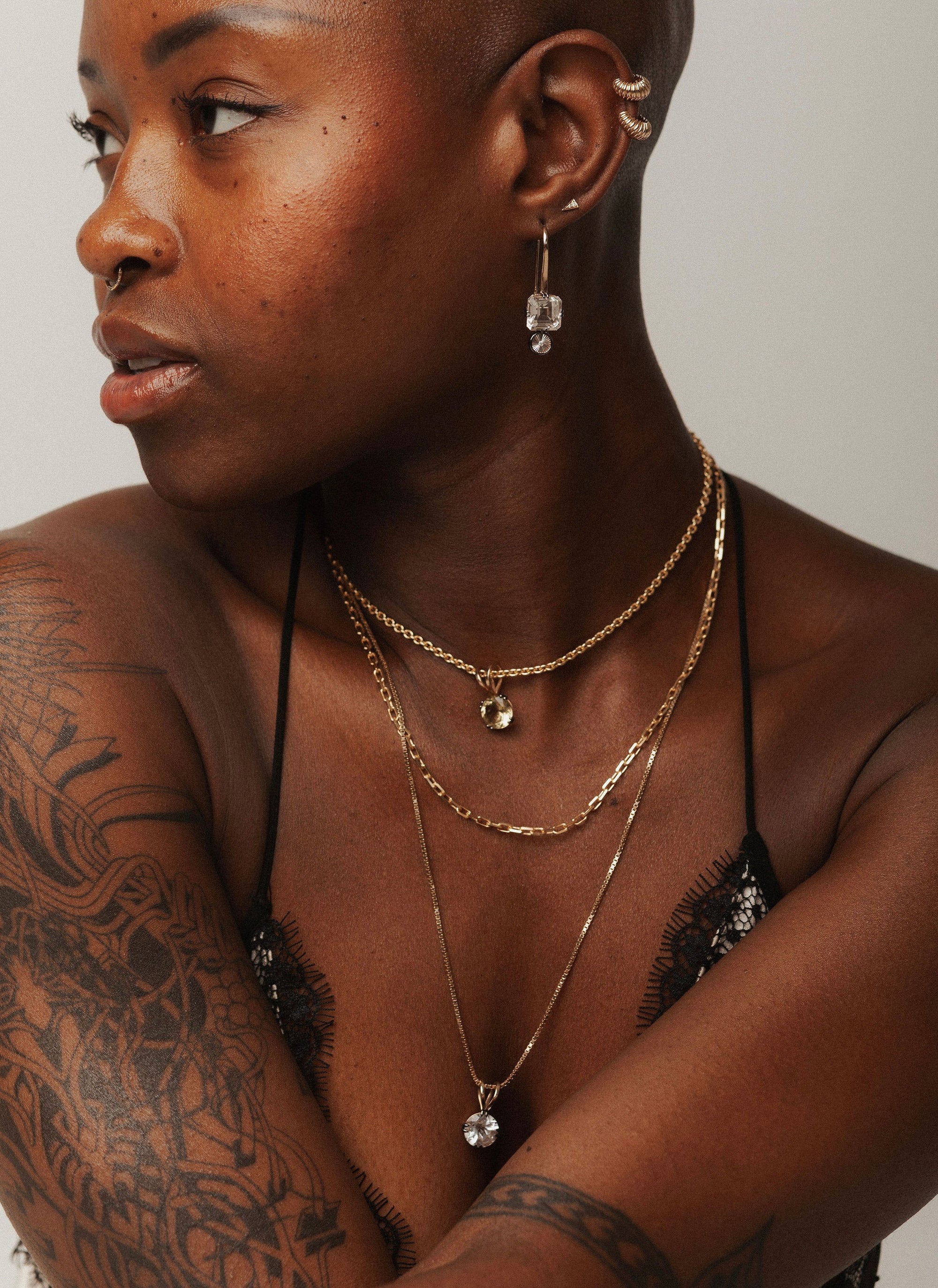Angled Studs - BONDEYE JEWELRY ®