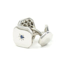 Barri Blue Sapphire Cufflinks Cufflinks BONDEYE JEWELRY ® 