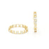 Block by Block Hoops - BONDEYE JEWELRY ®
