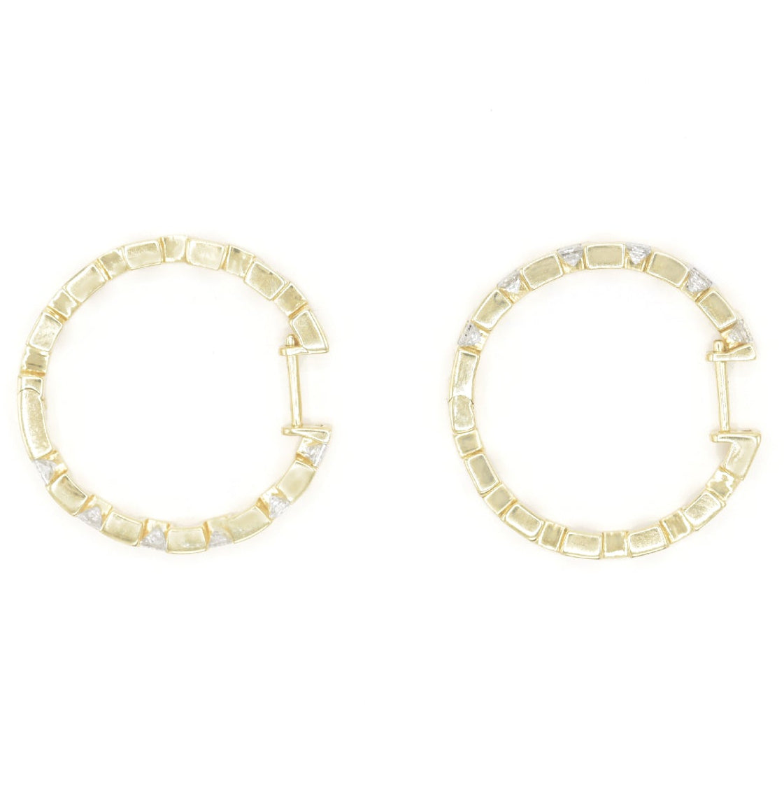 Block by Block Hoops - BONDEYE JEWELRY ®