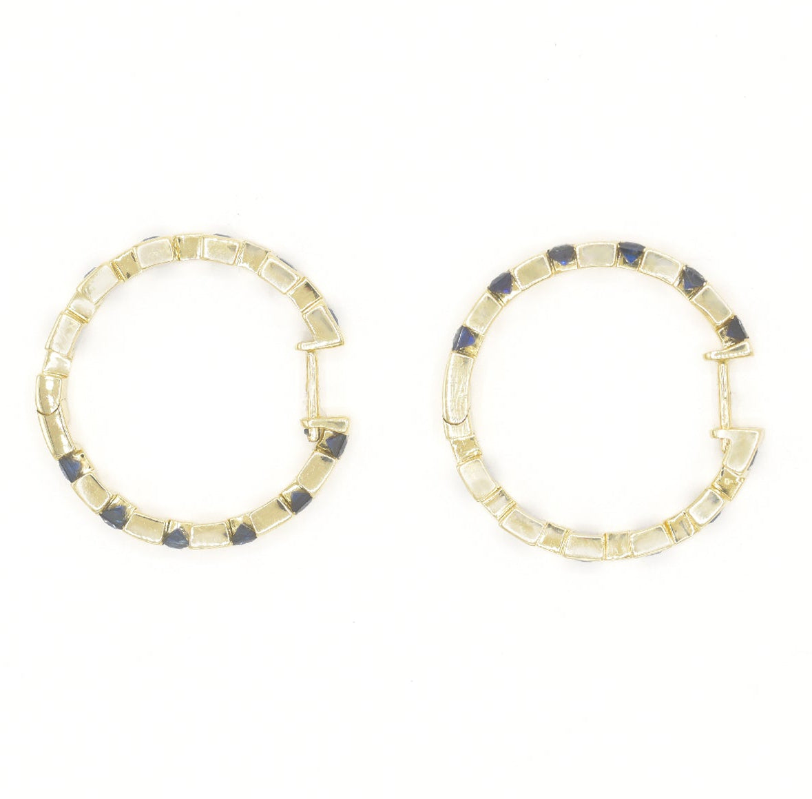 Block by Block Hoops - BONDEYE JEWELRY ®